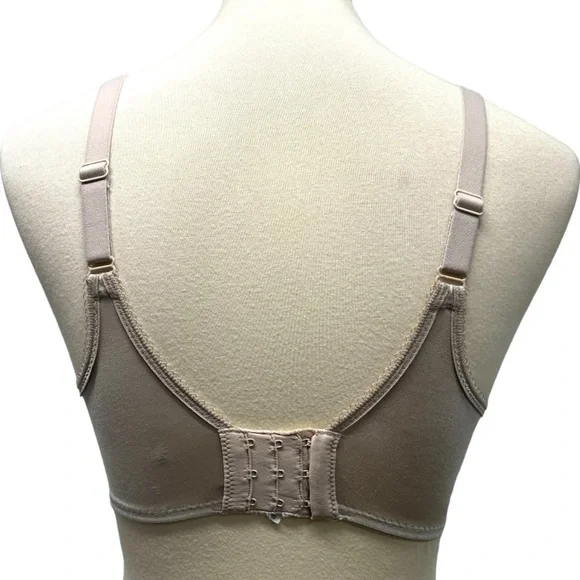 Wacoal Basic Beauty Spacer Underwire Everyday Wear Sand Nude Bra Women’s 32DD - Picture 8 of 12
